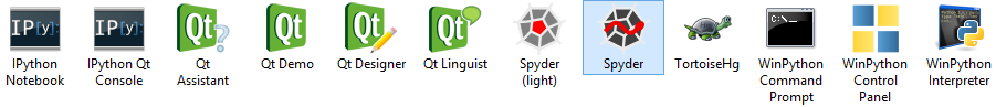 WinPython Launcher Icons